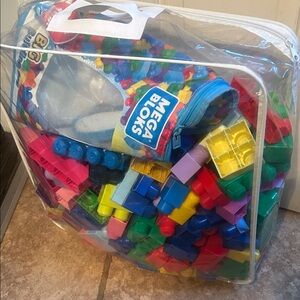 Colorful Mega Blocks Set
